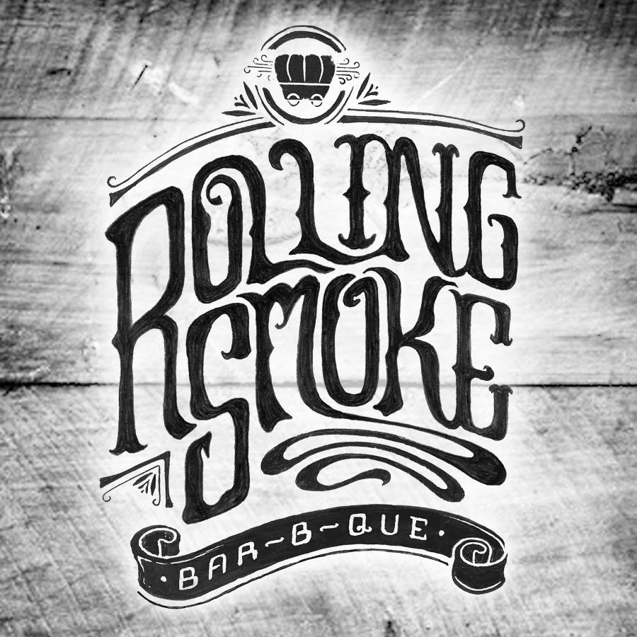 Rolling Smoke BBQ Logo