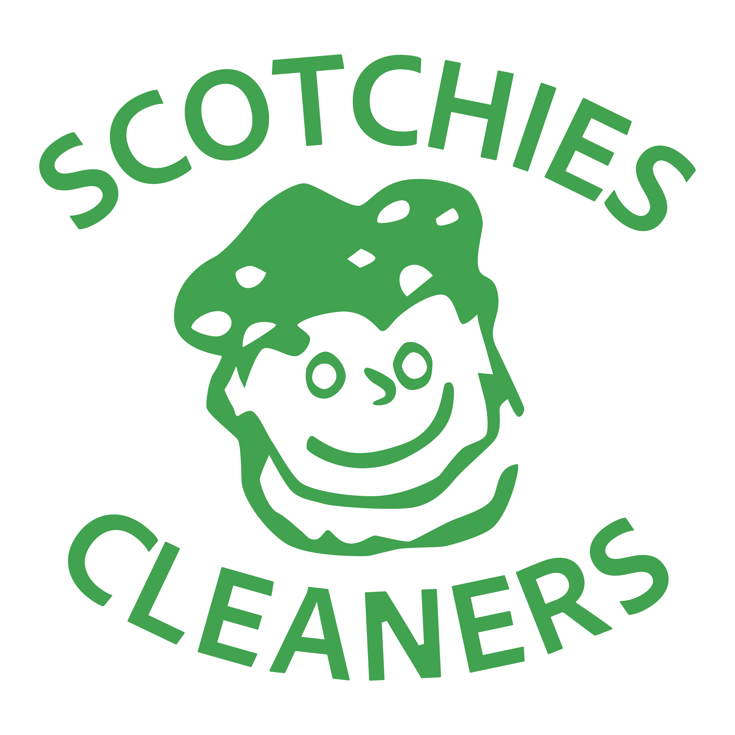 Scotchies Cleaners Logo