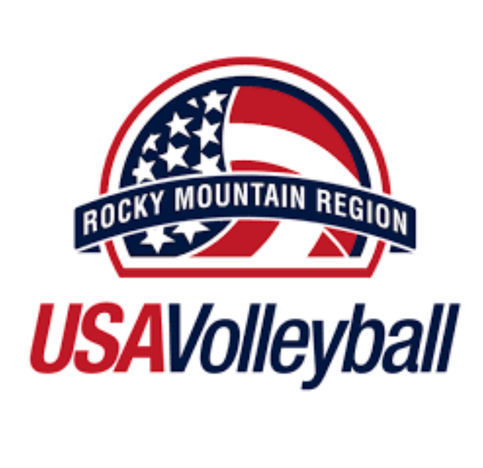 Rocky Mountain Region Volleyball Logo
